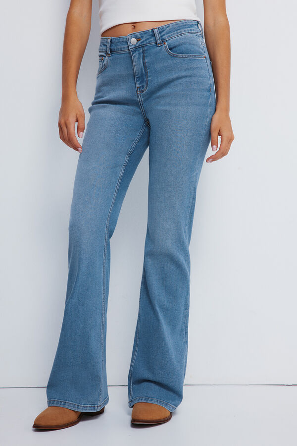 Springfield Jeans flare azul
