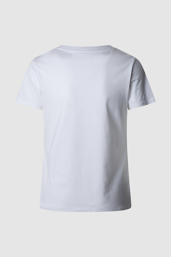 Pepe Jeans T-shirt rosalind manga curta branco