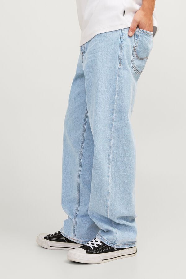 Jack & Jones Jeans loose cinco bolsos azul