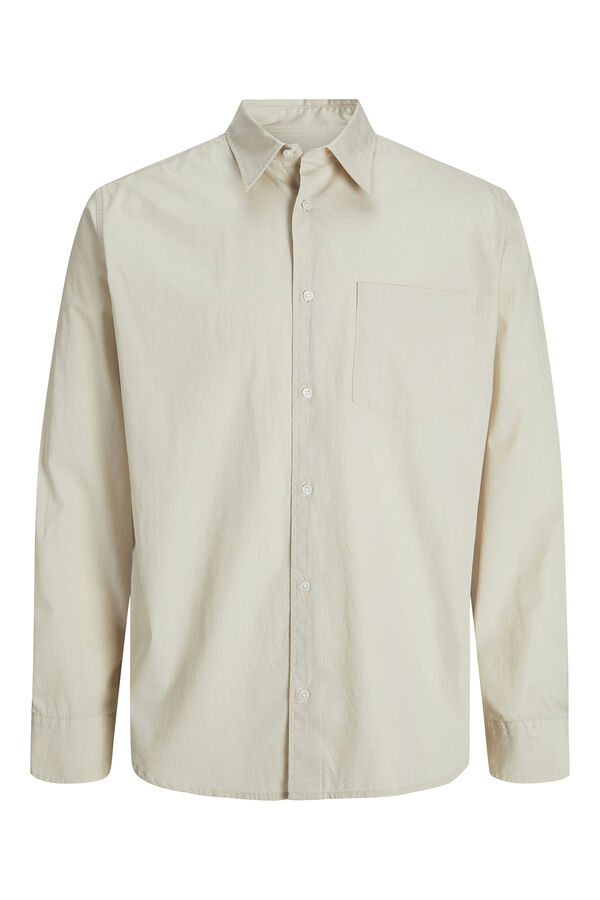 Jack & Jones Camisa relaxed fit gris