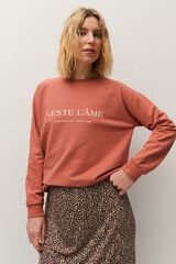 Systemaction Sweatshirt b&aacute;sica rosa