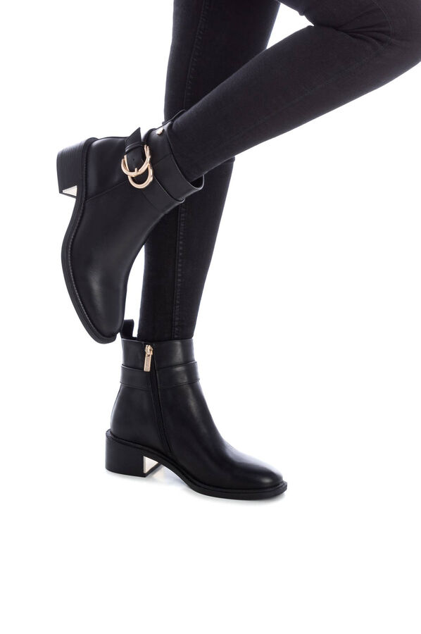 XTI Bota de salto alto preto