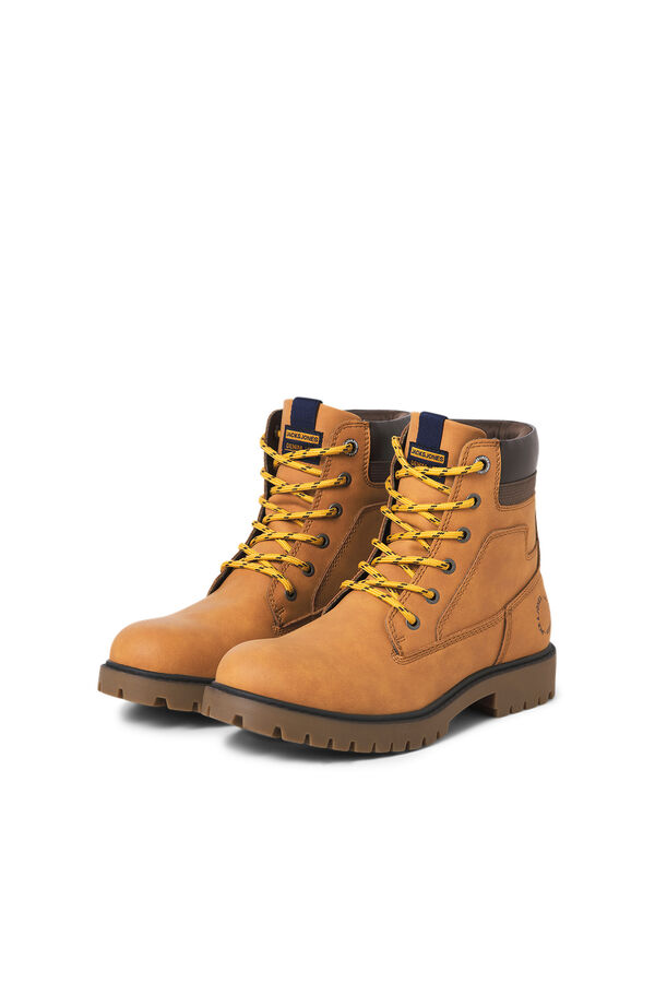 Jack & Jones Botas sintéticas com cadarço estampado