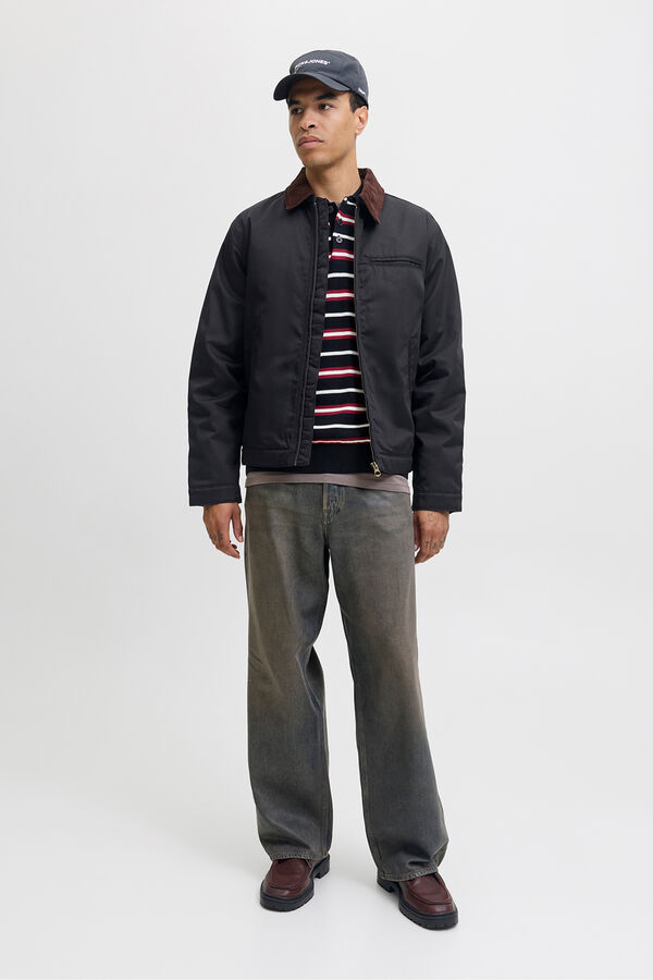 Jack & Jones Aviator jacket black