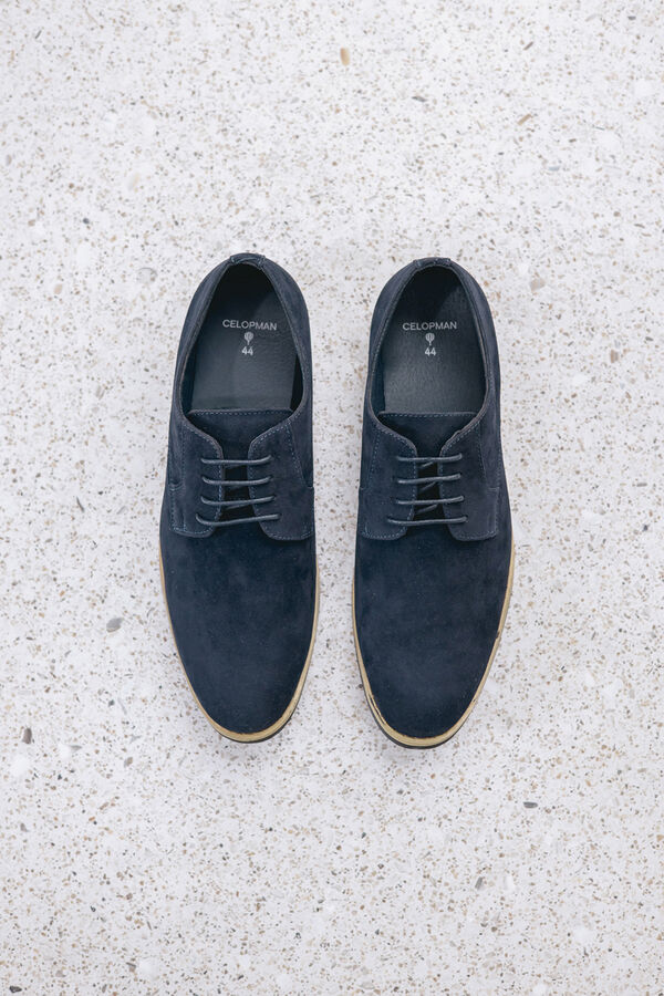 Celopman Blucher Antelina azul