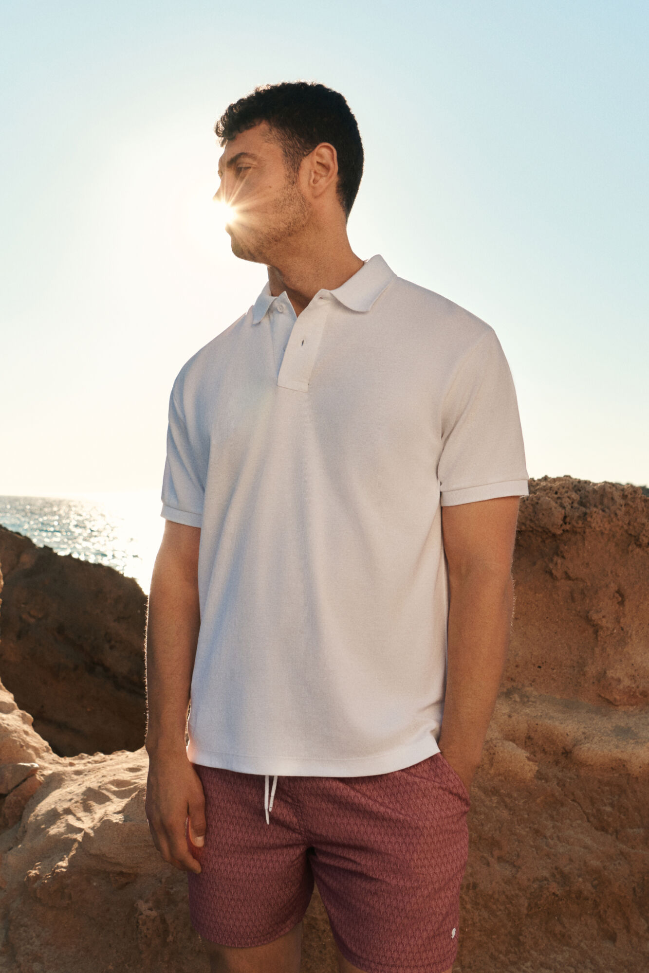 Springfield Polo em estrutura regular fit