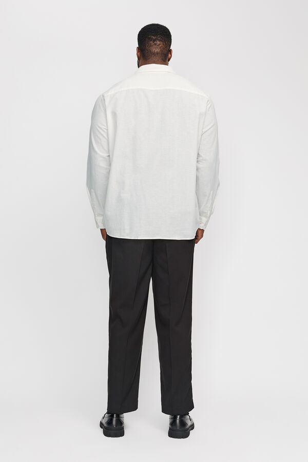 Jack & Jones PLUS Camisa slim fit PLUS branco