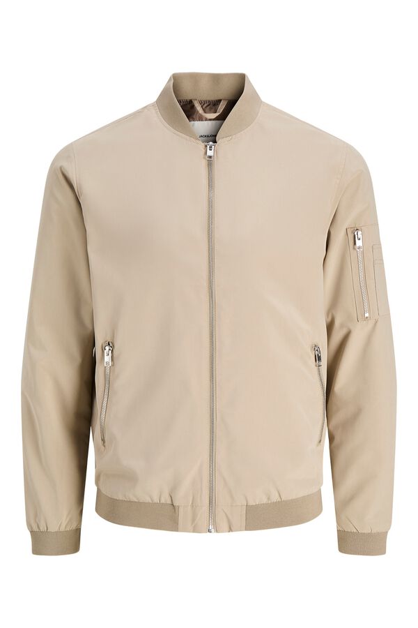 Jack & Jones Blus&atilde;o bomber reciclado azul