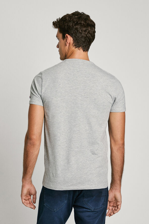 Pepe Jeans T-shirt básica original de manga curta 3n cinzento