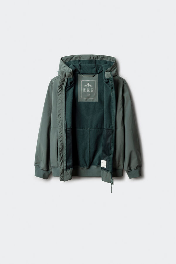 Springfield Kids Parka softshell infantil verde