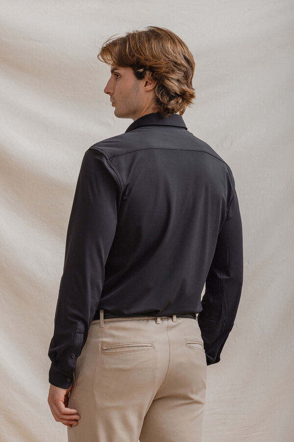 Celopman Camisa el&aacute;stica com haste azul