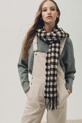 Springfield Cachecol pied-de-poule cru