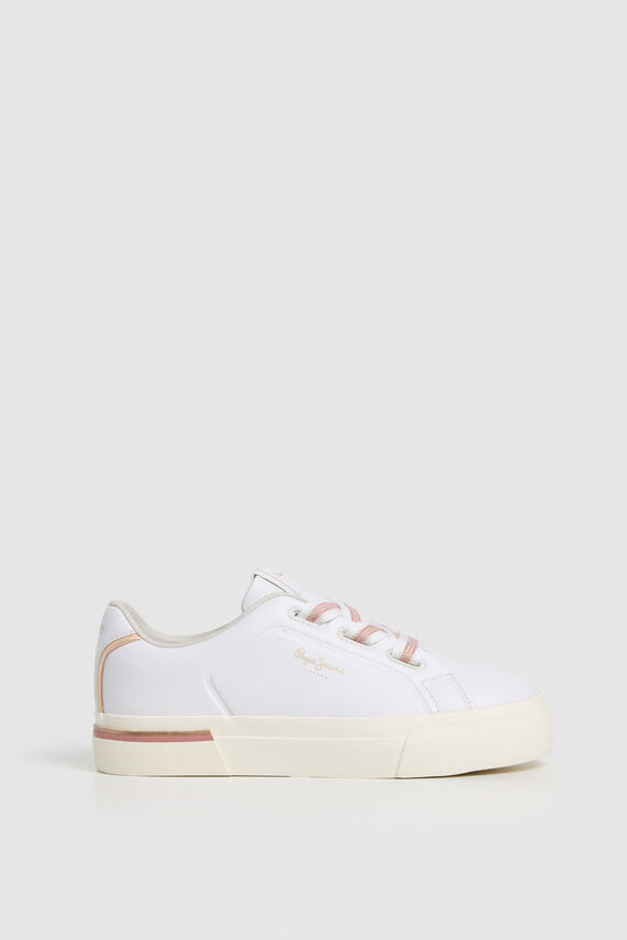 Zapatillas con plataforma logo