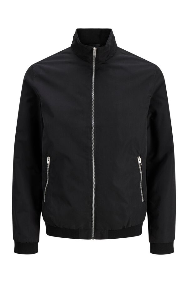 Jack & Jones PLUS Blus&atilde;o bomber preto