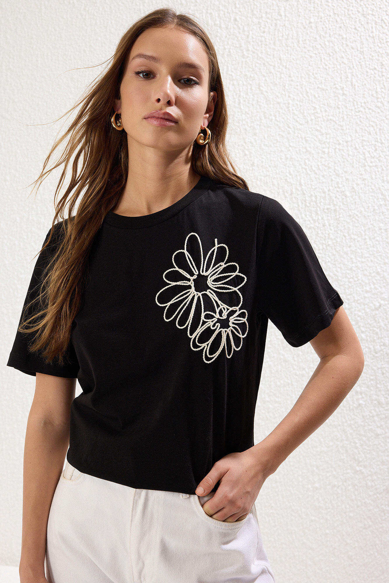 Trendyol Camiseta print manga corta