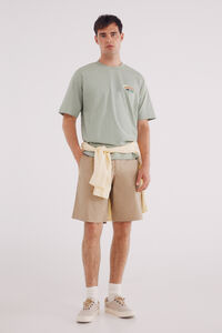 Springfield Bermuda popelín comfort fit