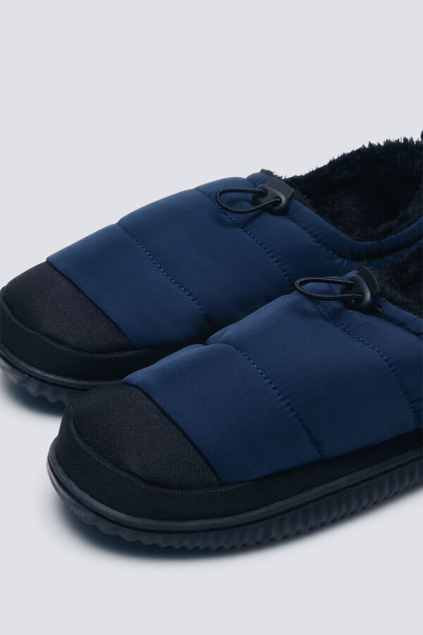 Springfield Zapatilla casa acolchada nylon azul