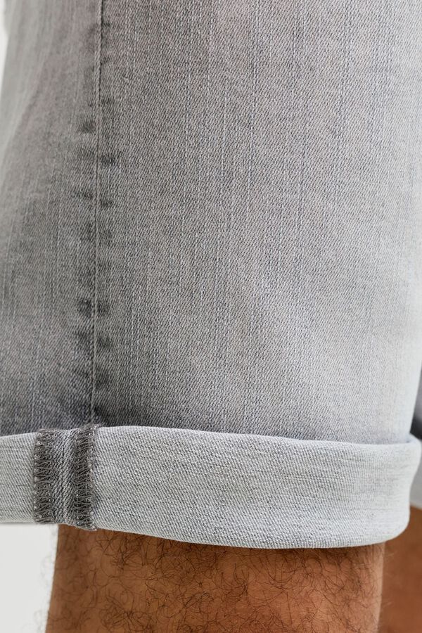 Jack & Jones Bermuda regular stone wash cinzento