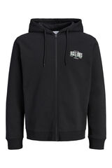 Jack & Jones PLUS Sweatshirt regular com capuz preto