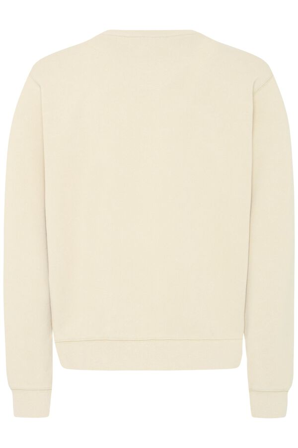 Blend PLUS Sweatshirt gola redonda Plus bege