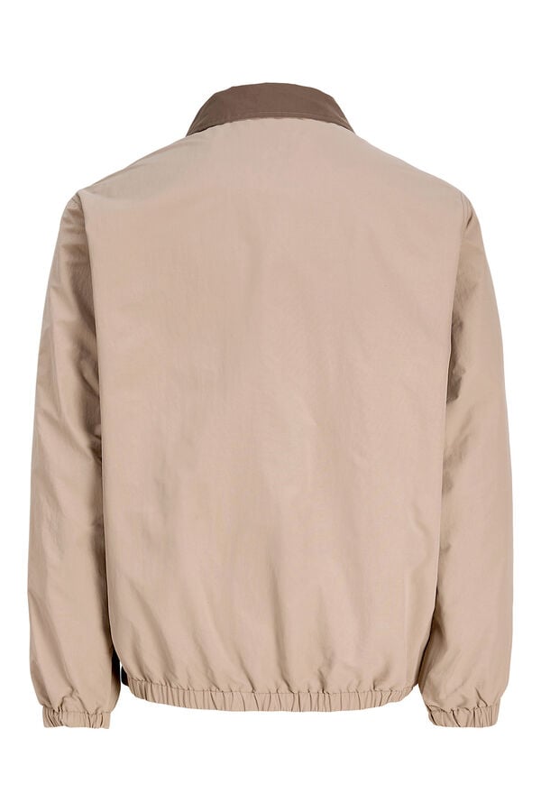 Jack & Jones Jaqueta curta com barra franzida cru