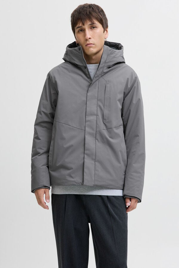 Jack & Jones Casaco impermeável cinzento