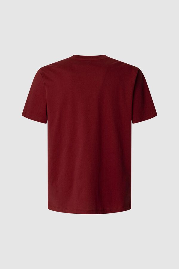 Pepe Jeans T-shirt amarela do elenco estampado