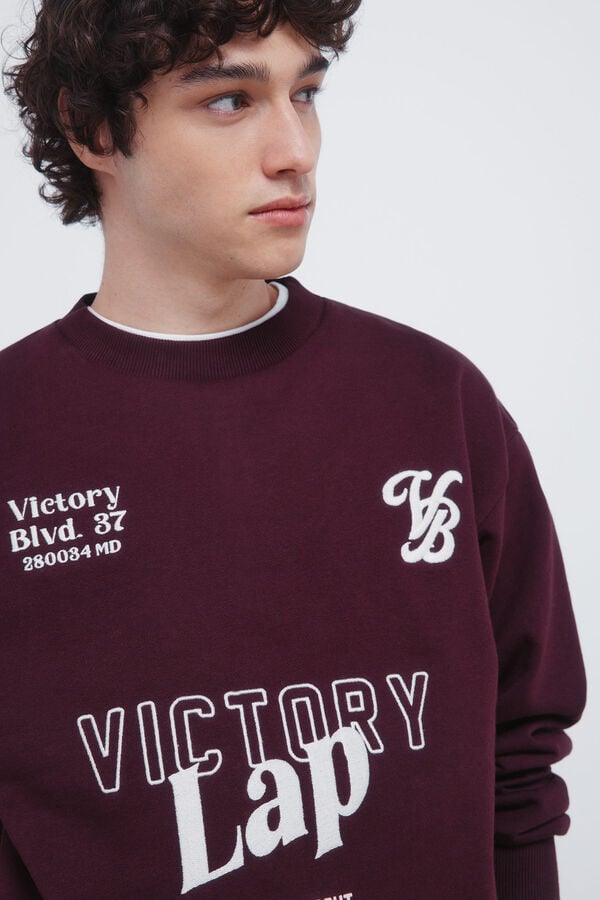 Springfield Sweatshirt da vit&oacute;ria vermelho