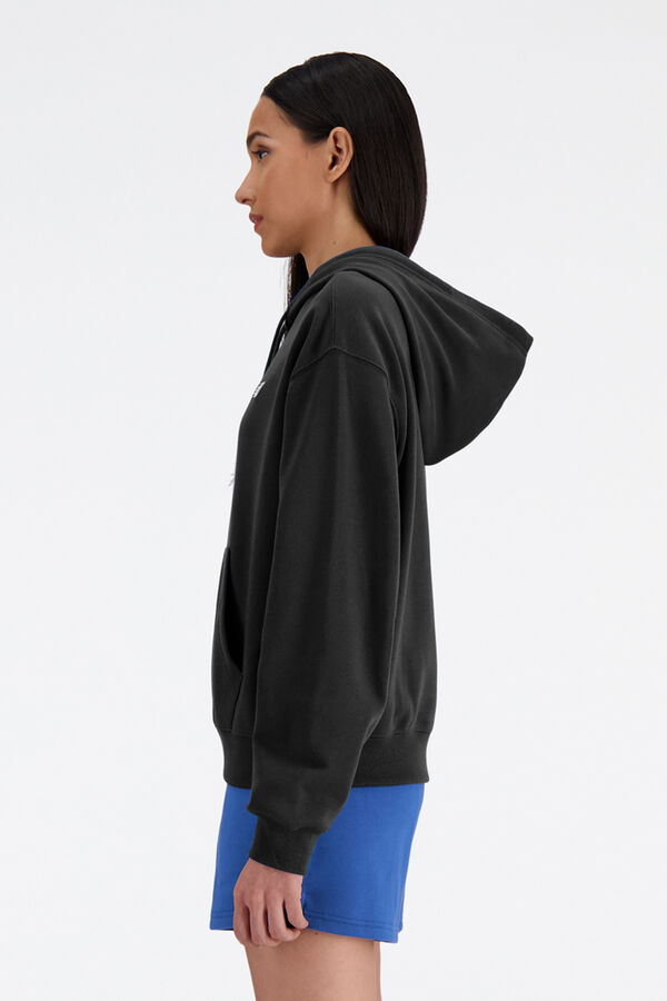New Balance sweatshirt desportiva com capuz preto