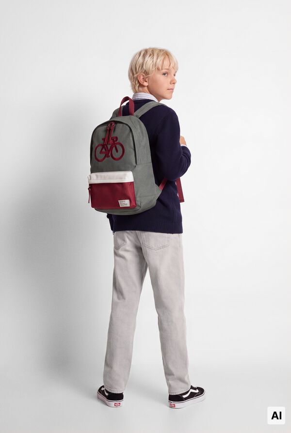 Springfield Kids Camisola jacquard crian&ccedil;a azul