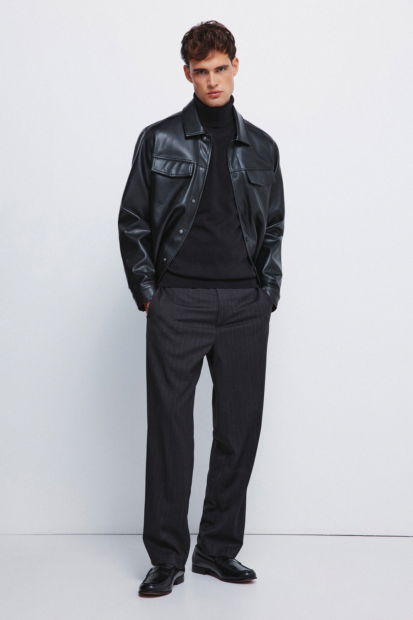 Springfield Cal&ccedil;a de riscas reto