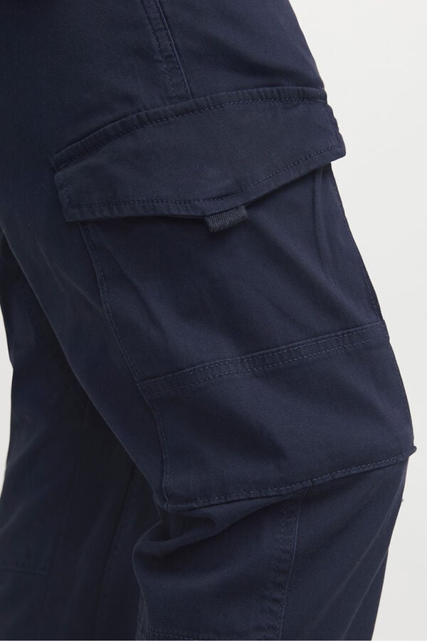 Jack & Jones Cal&ccedil;as cargo slim fit azul