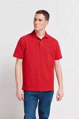Springfield Polo Springfield b&aacute;sico regular fit vermelho