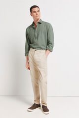 Springfield Cal&ccedil;as chino slim fit bege