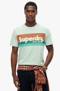 Superdry Camiseta Terrain Logo Stripe Relaxed Tee