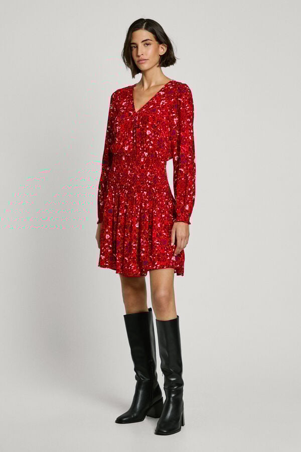 Pepe Jeans Vestido Curto Cecília estampado
