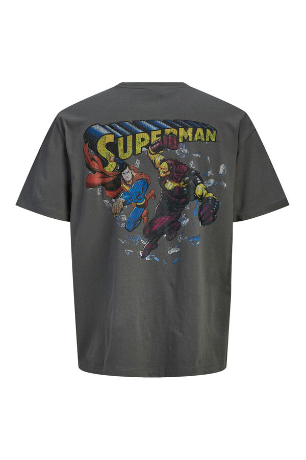 Jack & Jones T-shirt back print cinzento