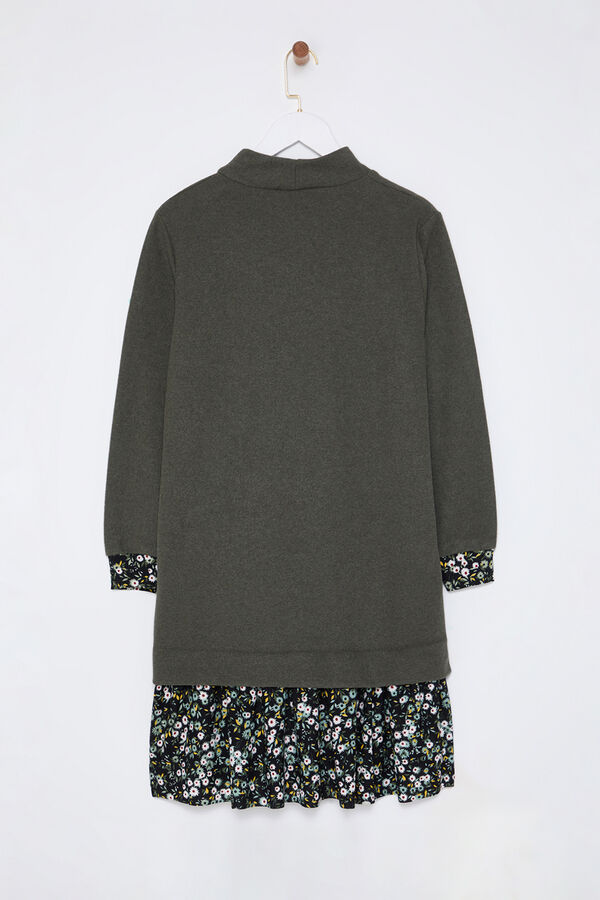 Trendyol Vestido mini de malha verde