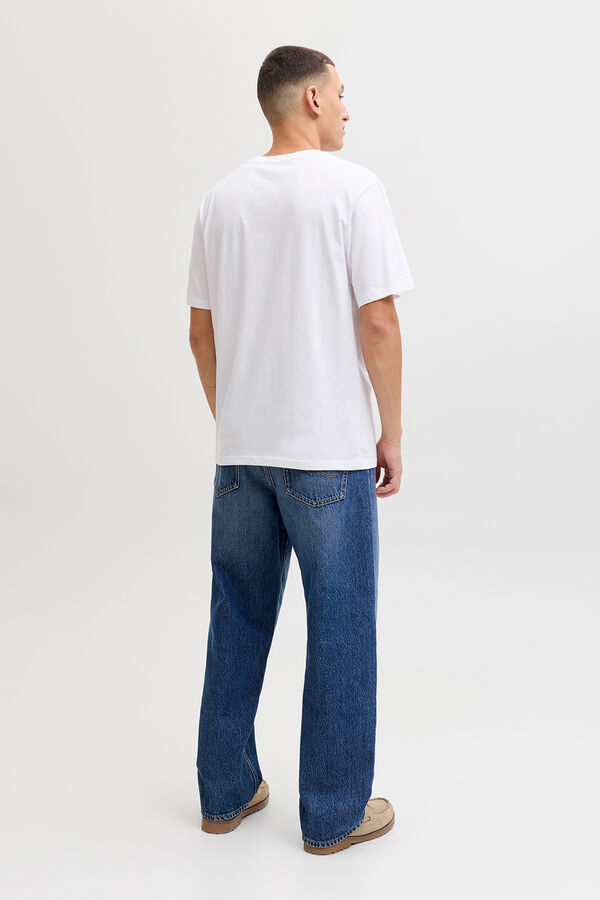 Jack & Jones T-shirt regular fit branco