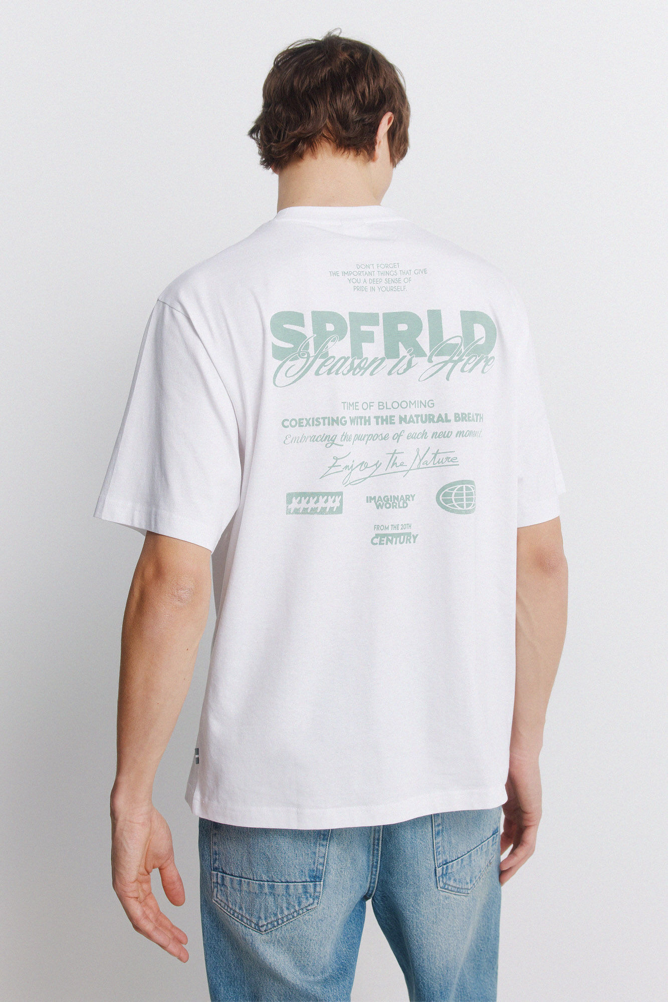 Springfield T-shirt com log&oacute;tipo