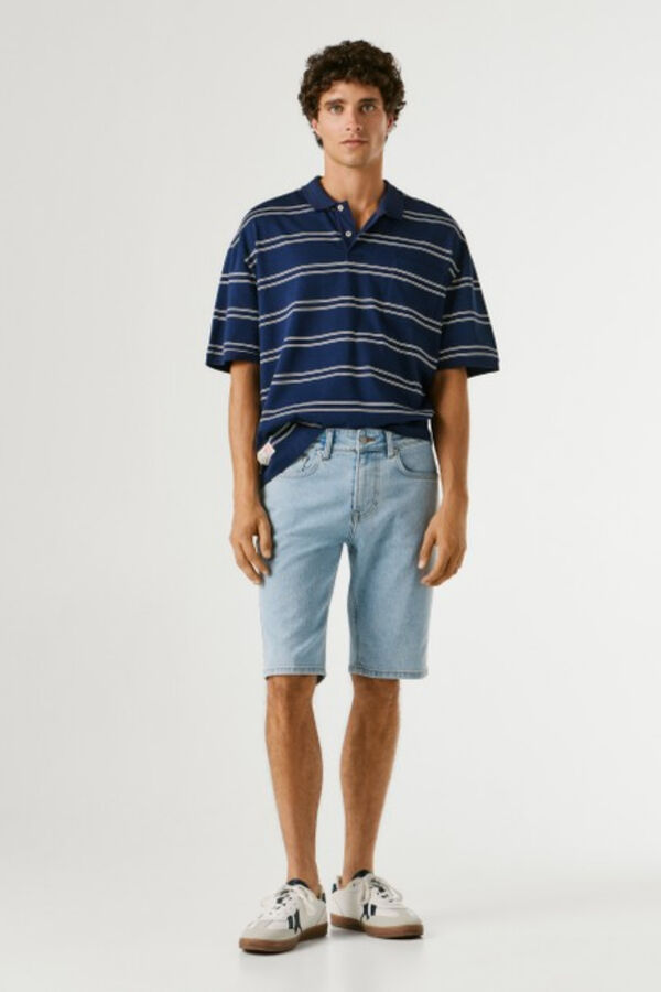 Pepe Jeans Pantal&oacute;n corto recto azul