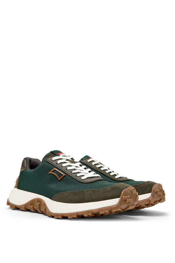 Camper Tênis de tecido verde