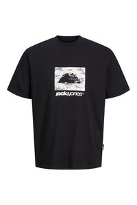 Jack & Jones T-shirt regular fit em algod&atilde;o