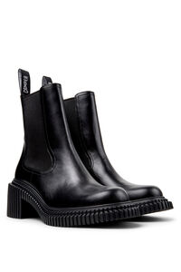 Camper Botas de couro de cano meia