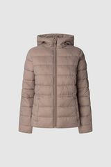 Pepe Jeans Jaqueta acolchoada com capuz rosa