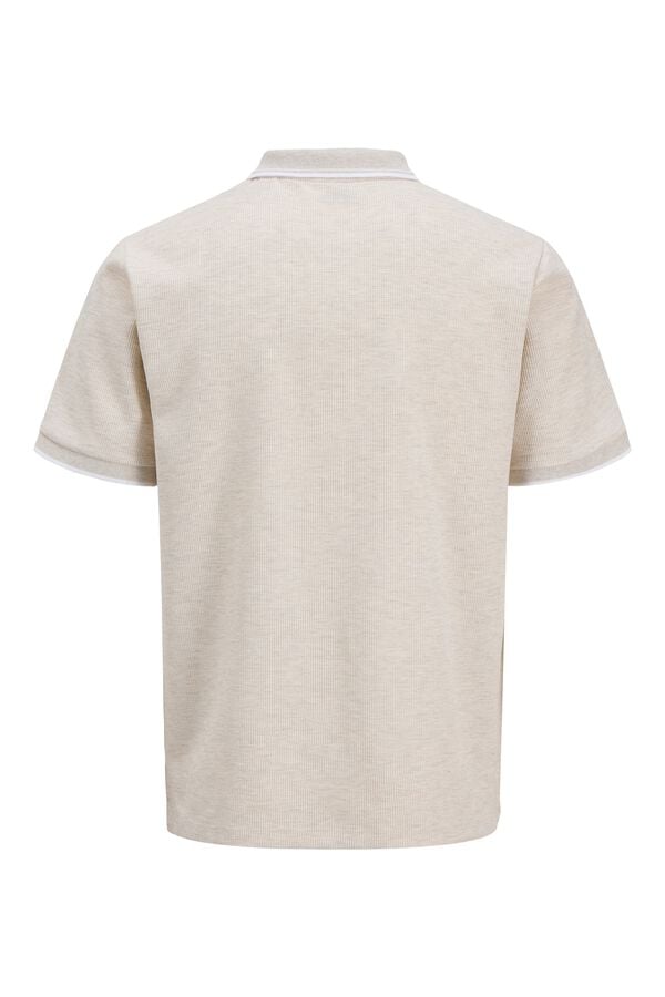 Jack & Jones Polo regular fit em malha branco
