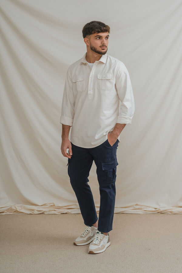 Celopman Camisa polo branco