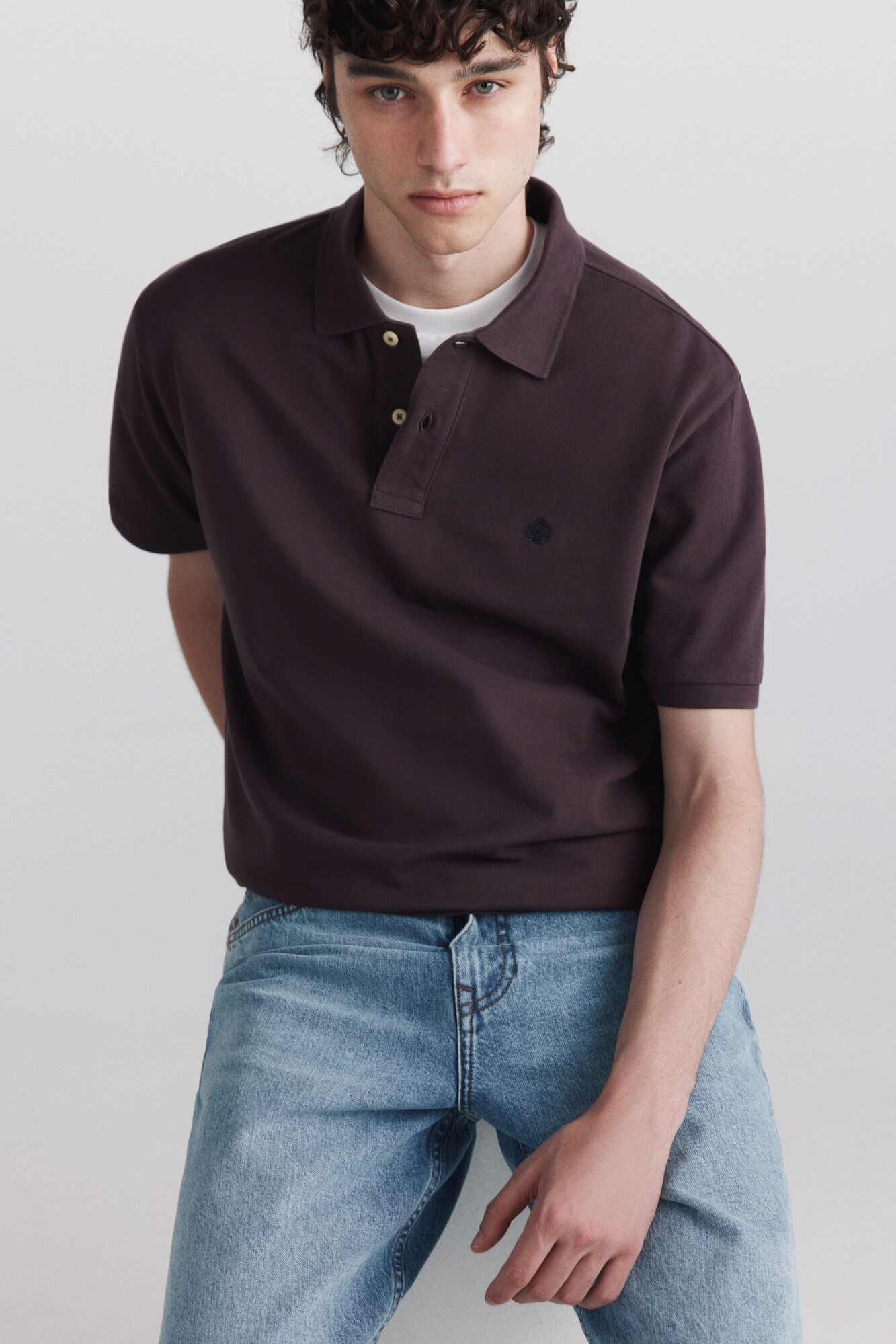 Springfield Polo piqu&eacute; b&aacute;sico Springfield regular fit