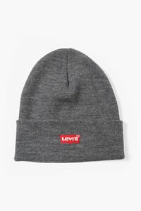 Springfield RED BATWING EMBROIDERED BEANIE grey