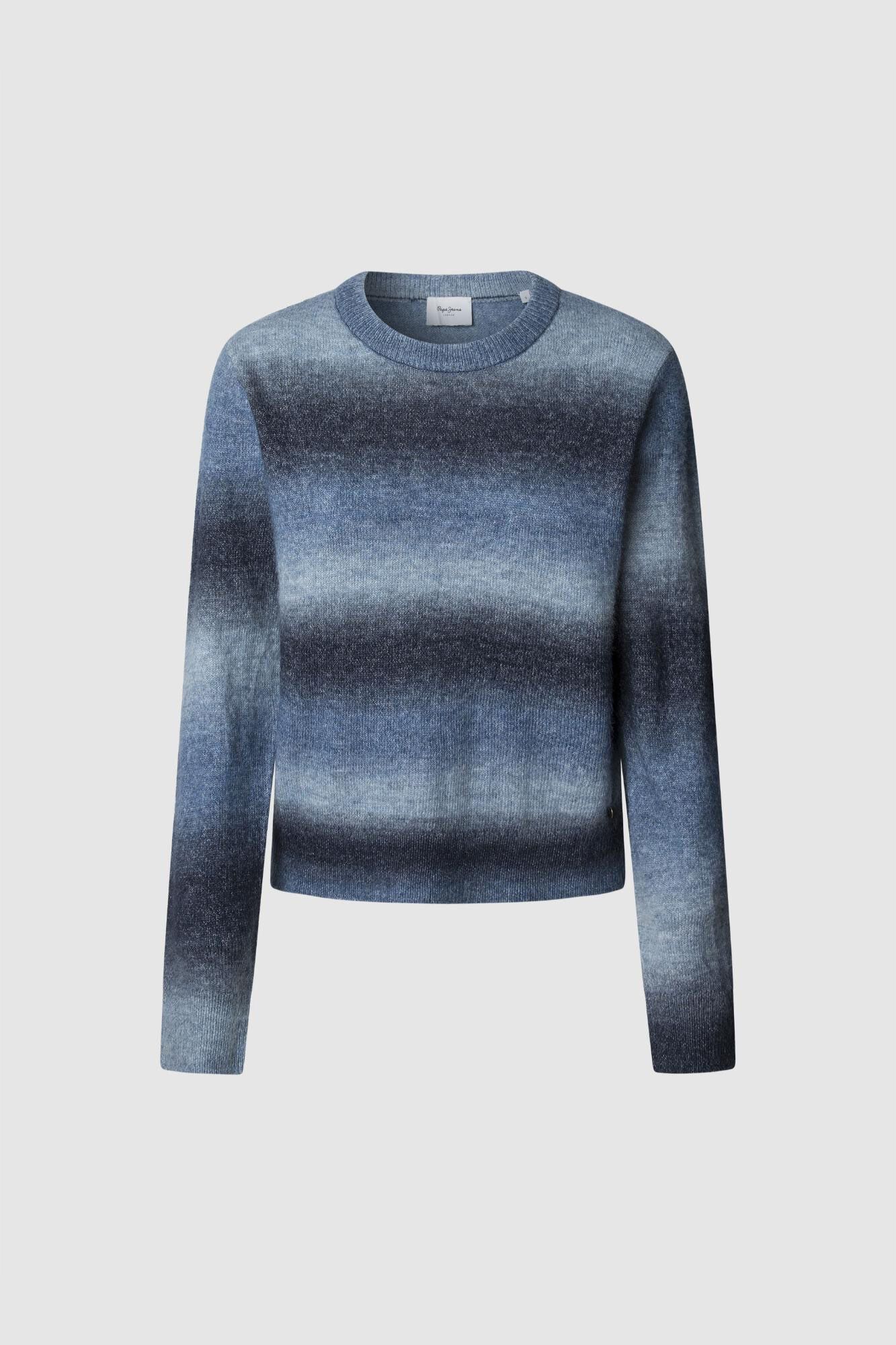 Pepe Jeans Su&eacute;ter de malha com efeito degrad&ecirc;